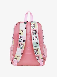Hello Kitty Plush Face Backpack with 3D Bow