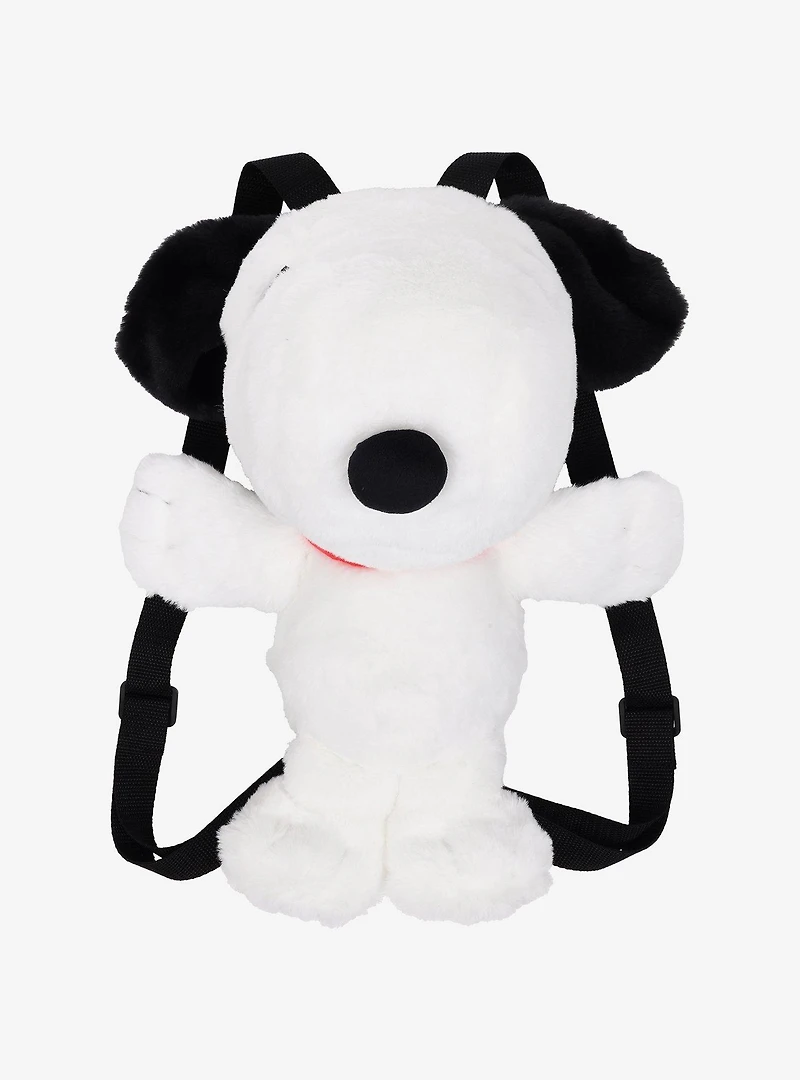 Peanuts Snoopy Red Collar 14" Plush Backpack