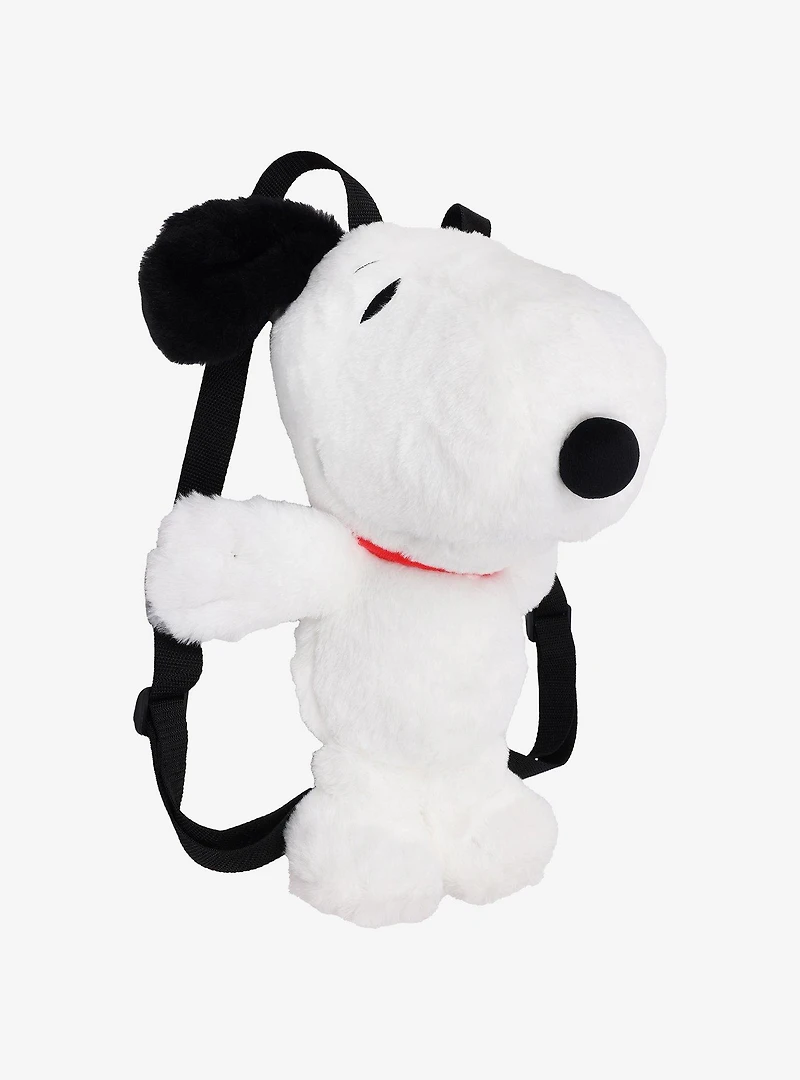Peanuts Snoopy Red Collar 14" Plush Backpack