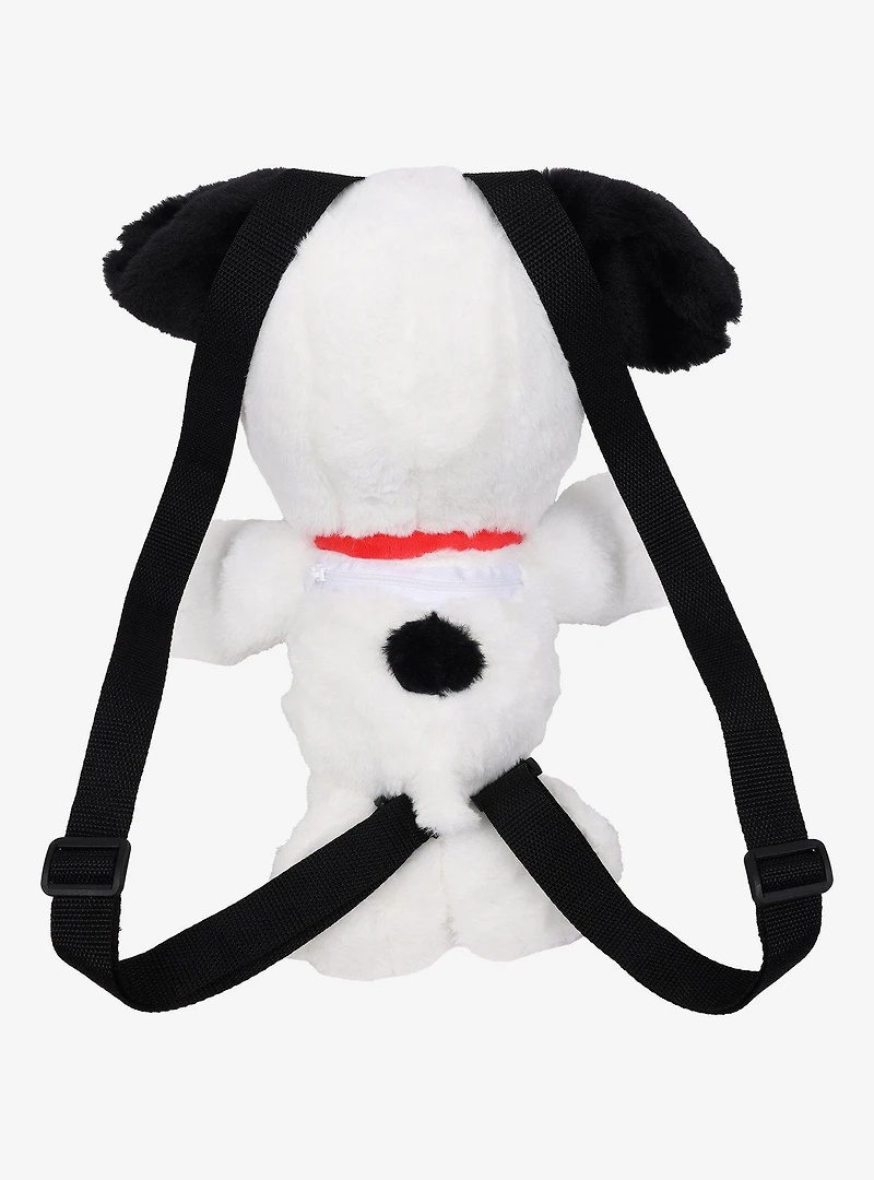 Peanuts Snoopy Red Collar 14" Plush Backpack