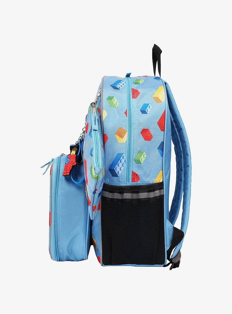LEGO Master Builder Backpack Set with Detachable Lunch Box & Accessory Pouch