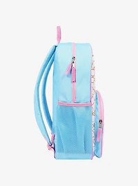 Sanrio Cinnamoroll Full-Size Bowler All-Over Print Backpack with Mesh Airflow Straps