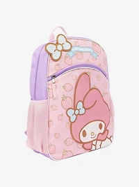 My Melody Berry Bow Full-Size Halfmoon Backpack