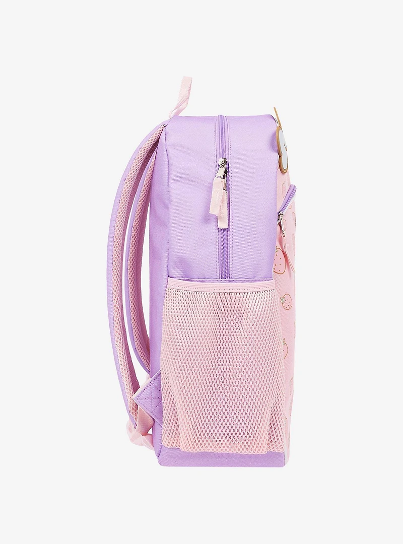 My Melody Berry Bow Full-Size Halfmoon Backpack