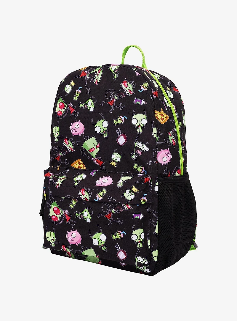 Nickelodeon Invader Zim All-Over Print Full-Size Classic Backpack