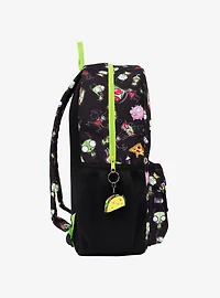 Nickelodeon Invader Zim All-Over Print Full-Size Classic Backpack