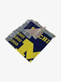 NCAA Michigan Commemorative Series Tapestry Throw