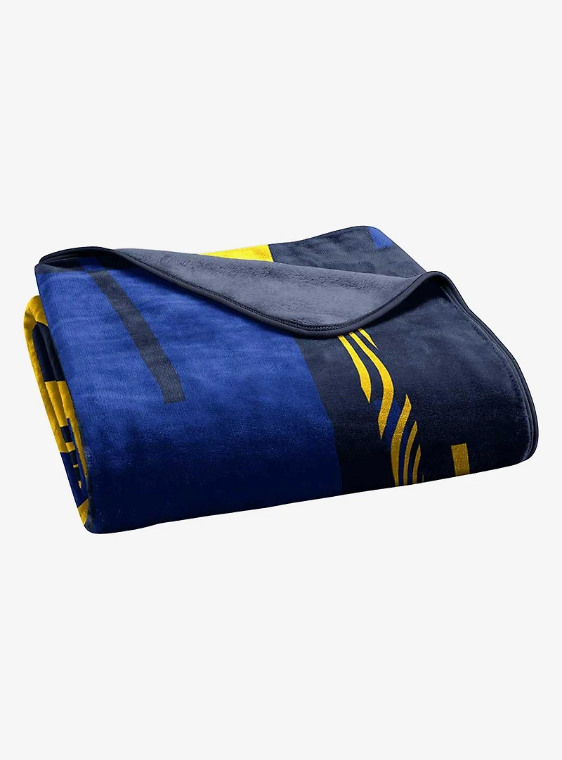 NCAA Digitize Michigan Raschel Throw Blanket