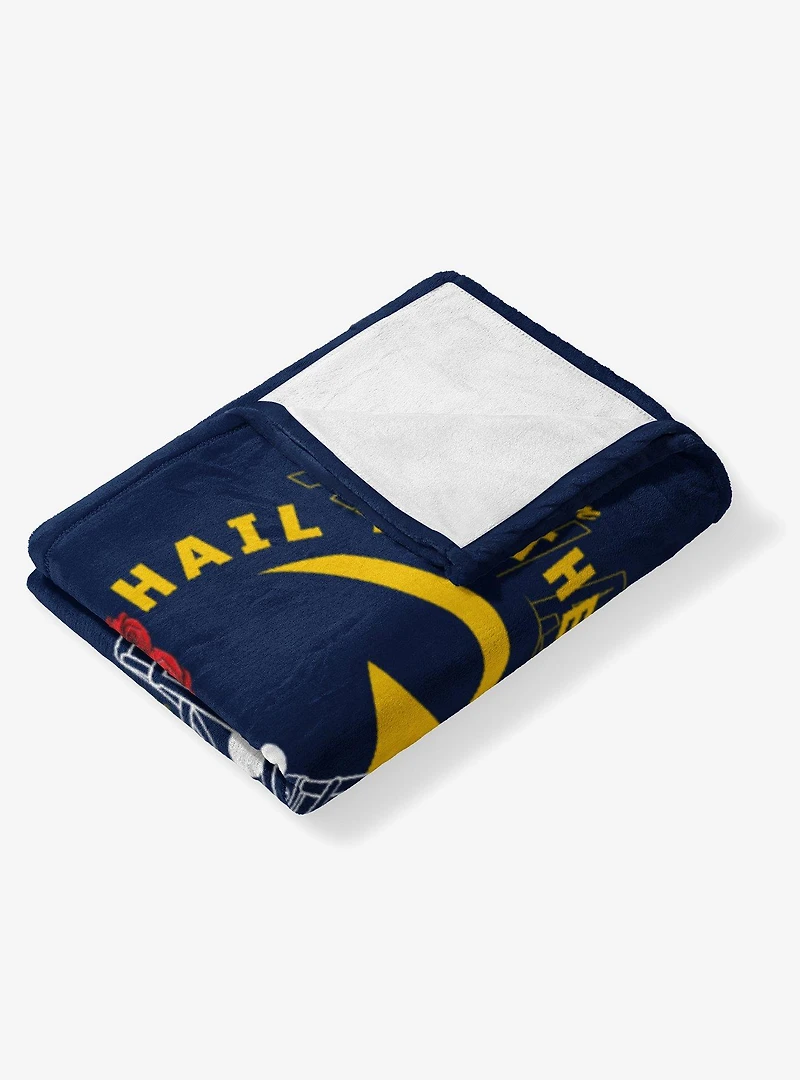 NCAA Michigan Wolverines The Victors Silk Touch Throw Blanket