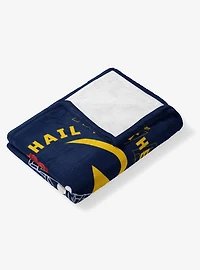 NCAA Michigan Wolverines The Victors Silk Touch Throw Blanket
