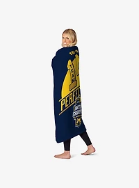 NCAA 2023 FBC Fissure Michigan Silk Touch Throw Blanket