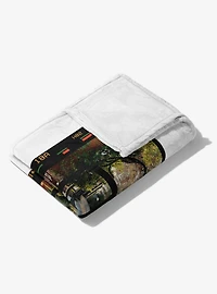 NCAA Campus Life Michigan Silk Touch Throw Blanket