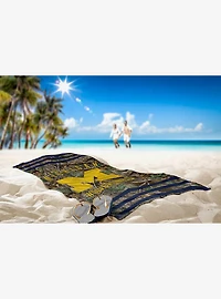 NCAA Michigan Realtree Stripes Beach Towel