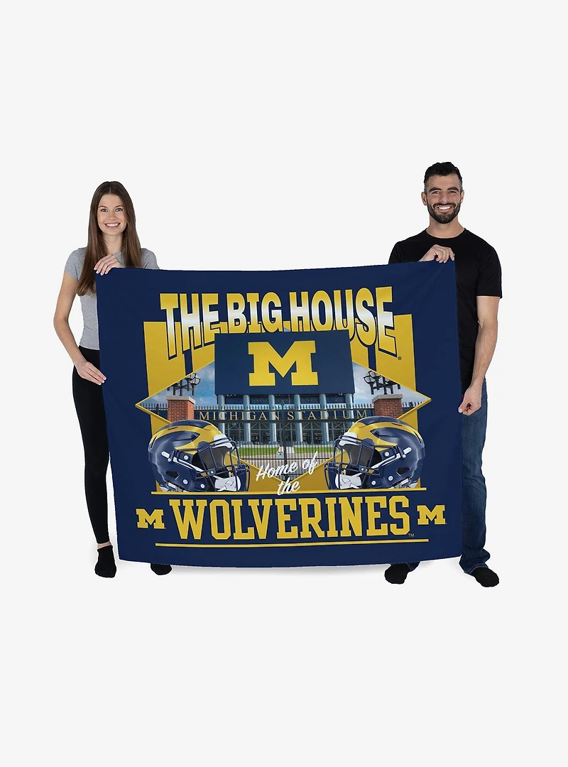 NCAA Michigan Wolverines The Big House Wall Hanging