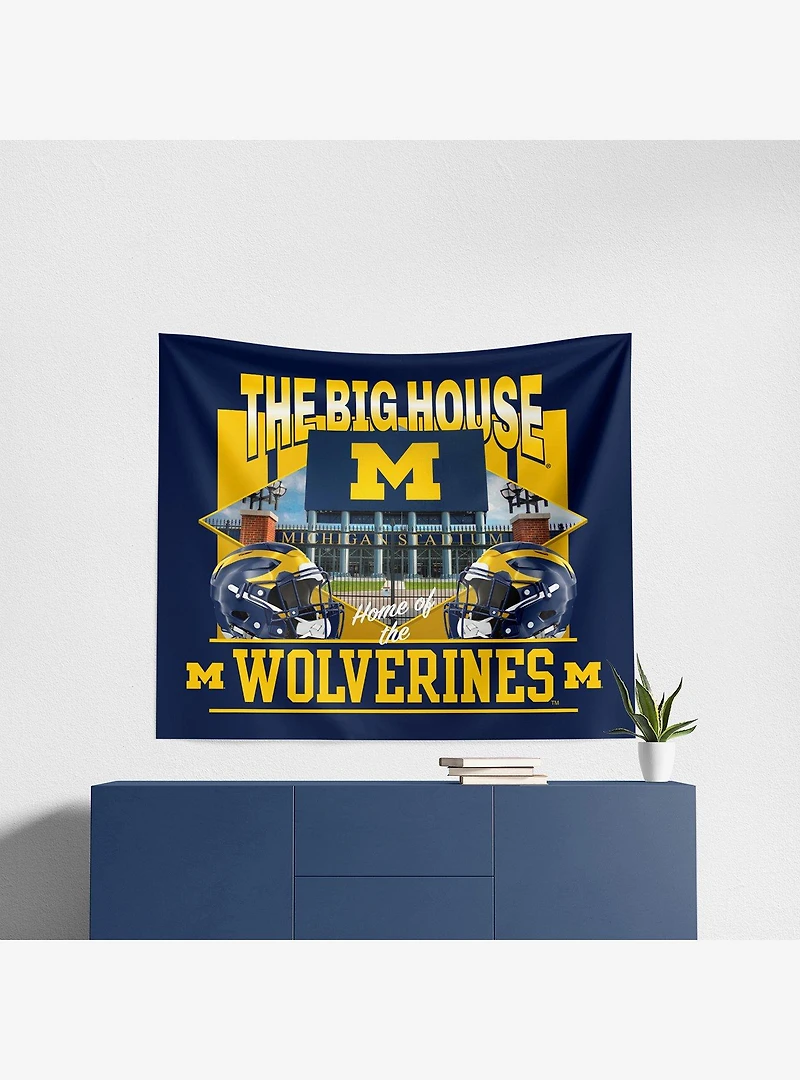 NCAA Michigan Wolverines The Big House Wall Hanging