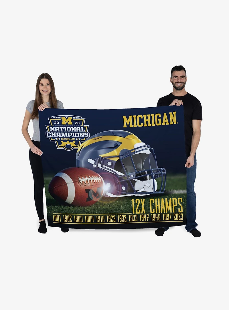 NCAA 2023 FBC Training Michigan Wall Hanging