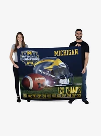 NCAA 2023 FBC Training Michigan Wall Hanging