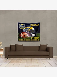 NCAA 2023 FBC Training Michigan Wall Hanging