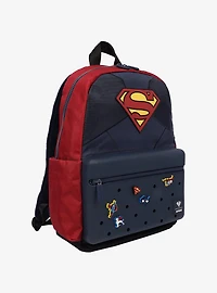 DC Comics Superman x Crocs Backpack with Jibbitz Charms