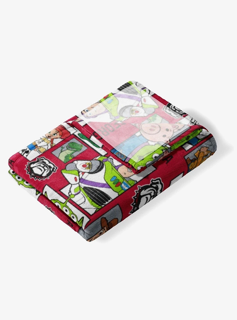 NCAA Georgia Bulldogs Disney Toy Story Buzz Lightyear Cameo Hugger Pillow & Silk Touch Throw Blanket Set