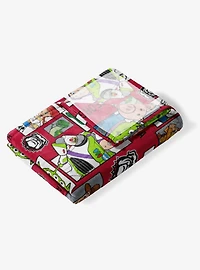 NCAA Georgia Bulldogs Disney Toy Story Buzz Lightyear Cameo Hugger Pillow & Silk Touch Throw Blanket Set