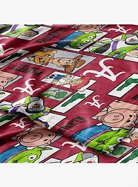 NCAA Alabama Crimson Tide Disney Toy Story Buzz Lightyear Cameo Hugger Pillow & Silk Touch Throw Blanket Set