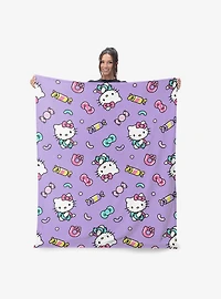 Hello Kitty Candy Kitty Silk Touch Throw Blanket