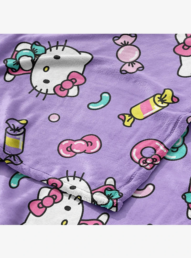 Hello Kitty Candy Kitty Silk Touch Throw Blanket