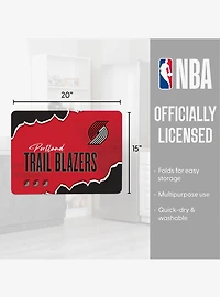 NBA Portland Trail Blazers Torn Small Mat