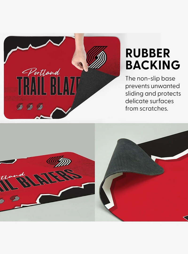 NBA Portland Trail Blazers Torn Small Mat