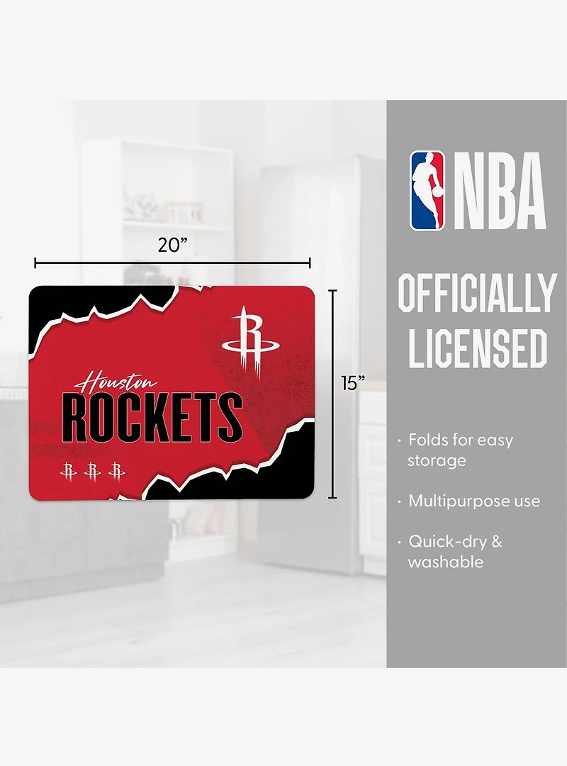 NBA Houston Rockets Torn Small Mat