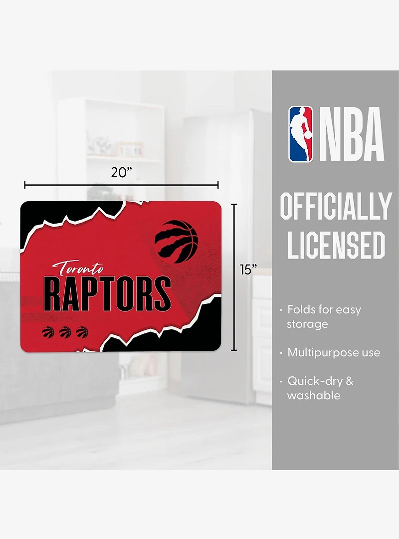 NBA Toronto Raptors Torn Small Mat