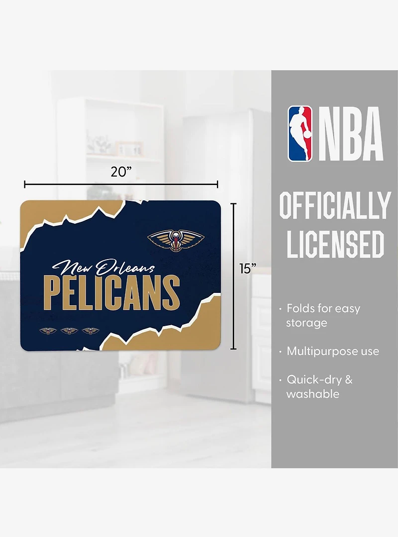 NBA New Orleans Pelicans Torn Small Mat