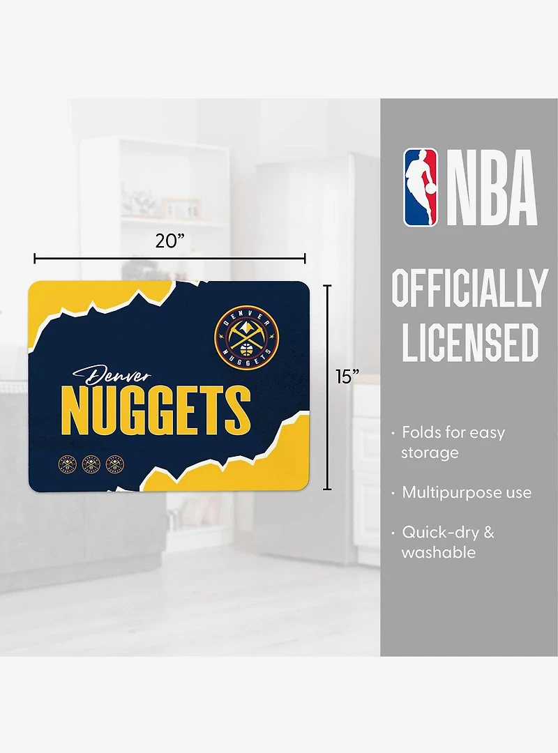 NBA Denver Nuggets Torn Small Mat