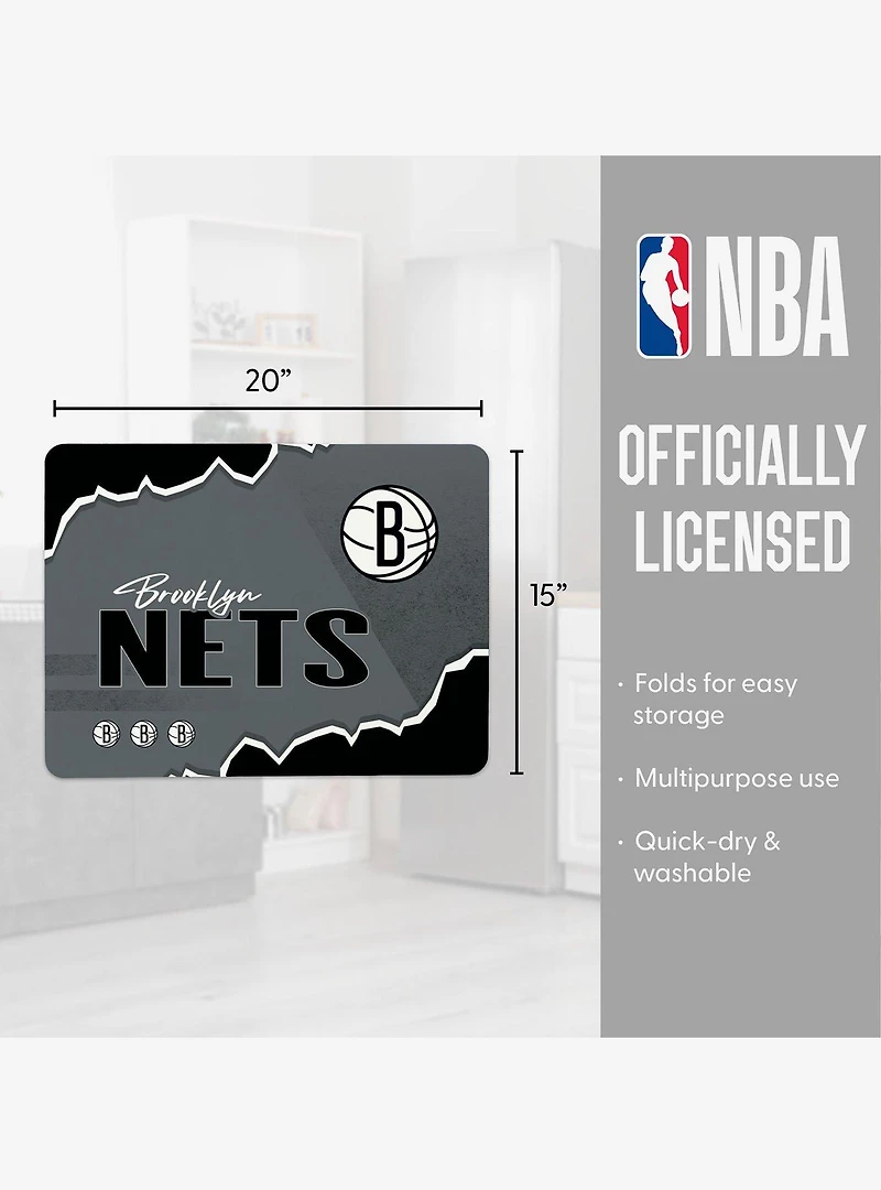 NBA Brooklyn Nets Torn Small Mat