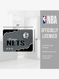 NBA Brooklyn Nets Torn Small Mat