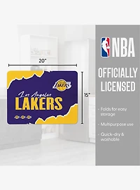 NBA Los Angeles Lakers Torn Small Mat