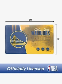 NBA Golden State Warriors Painterly Floor Mat