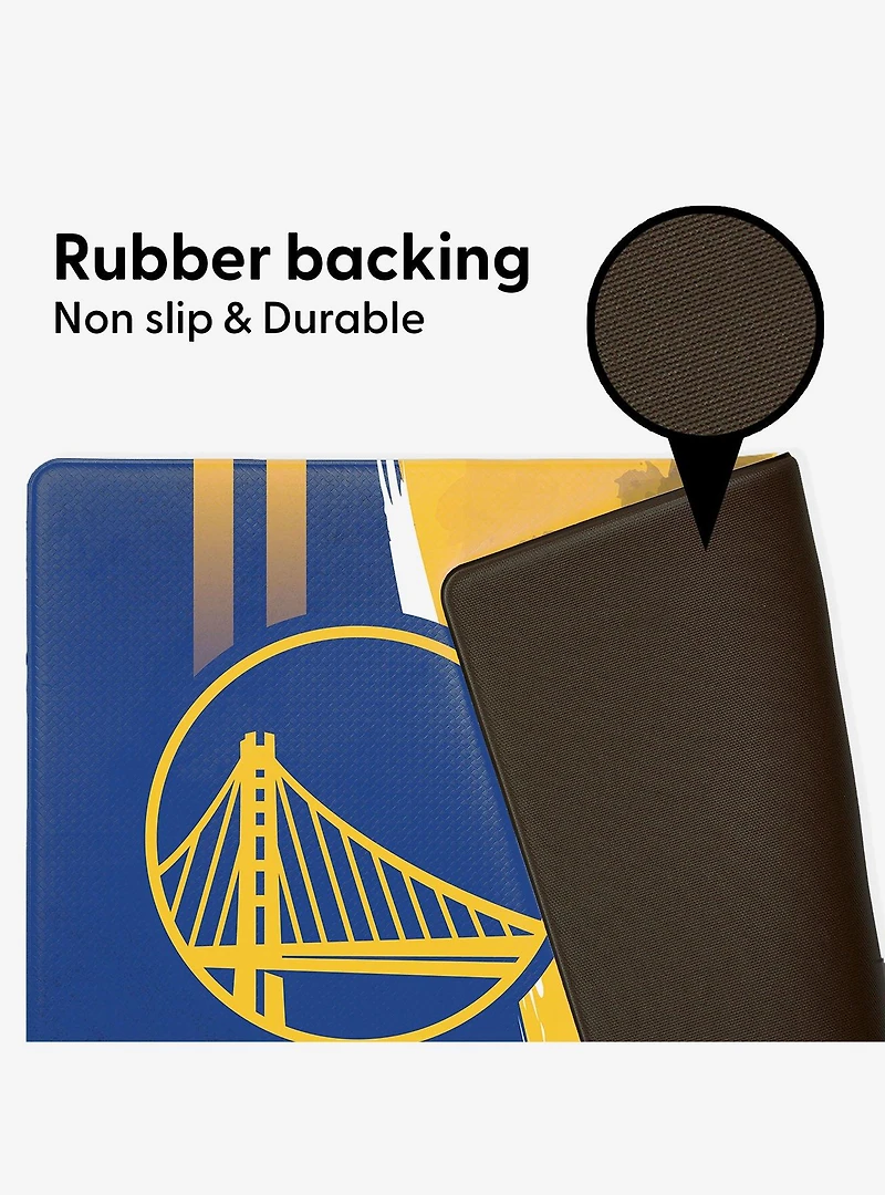 NBA Golden State Warriors Painterly Floor Mat