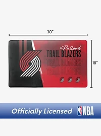 NBA Portland Trail Blazers Painterly Floor Mat