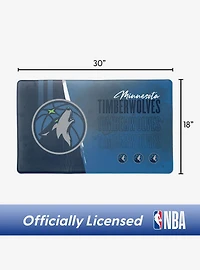 NBA Minnesota Timberwolves Painterly Floor Mat