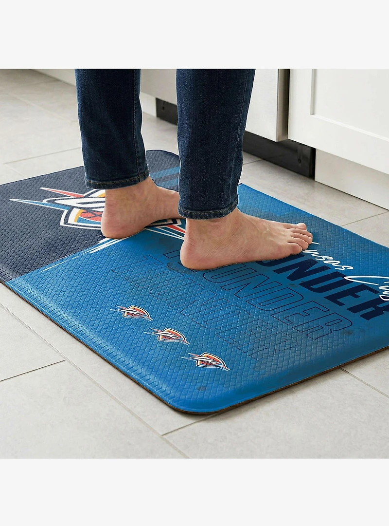 NBA Oklahoma City Thunder Painterly Floor Mat