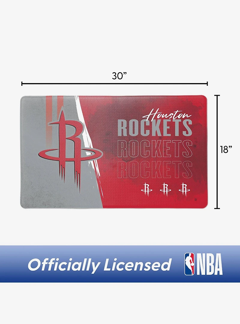 NBA Houston Rockets Painterly Floor Mat