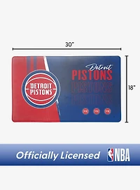 NBA Detroit Pistons Painterly Floor Mat