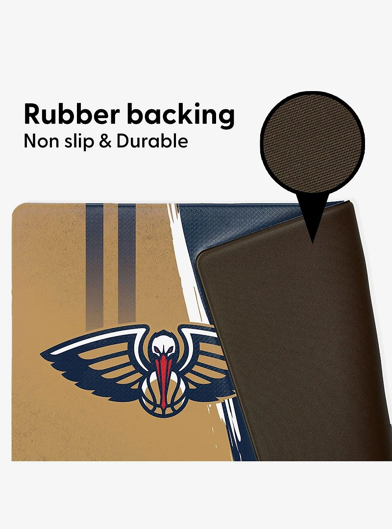 NBA New Orleans Pelicans Painterly Floor Mat