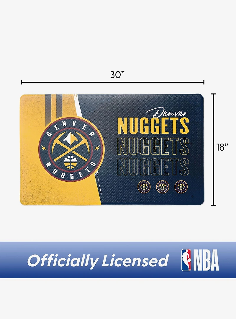 NBA Denver Nuggets Painterly Floor Mat