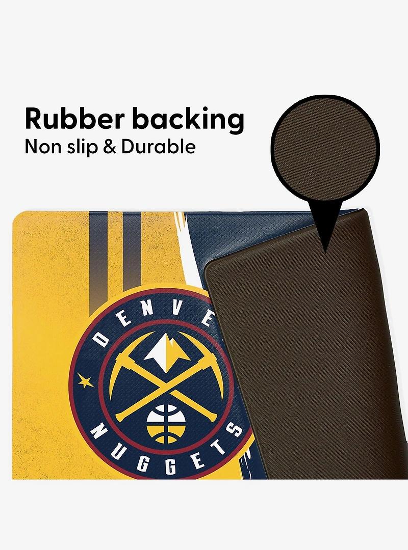 NBA Denver Nuggets Painterly Floor Mat
