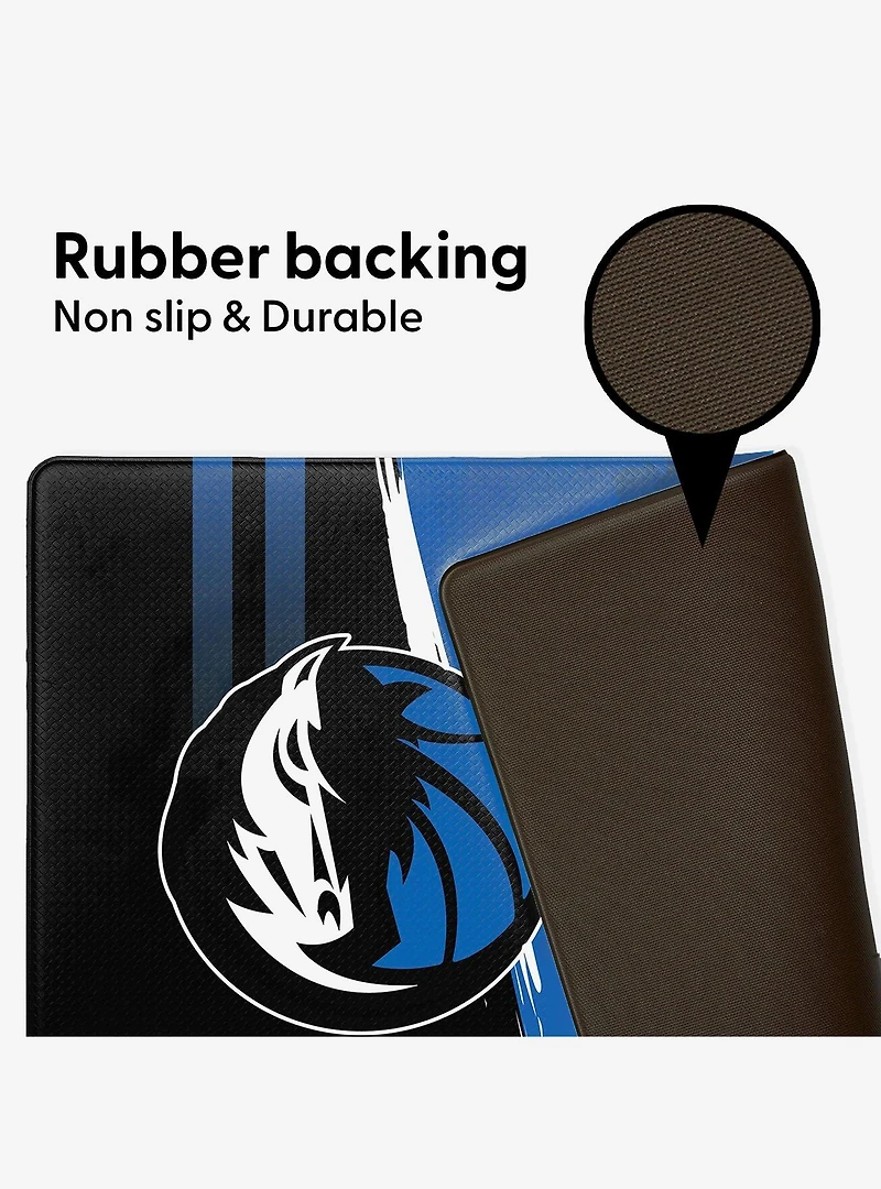 NBA Dallas Mavericks Painterly Floor Mat
