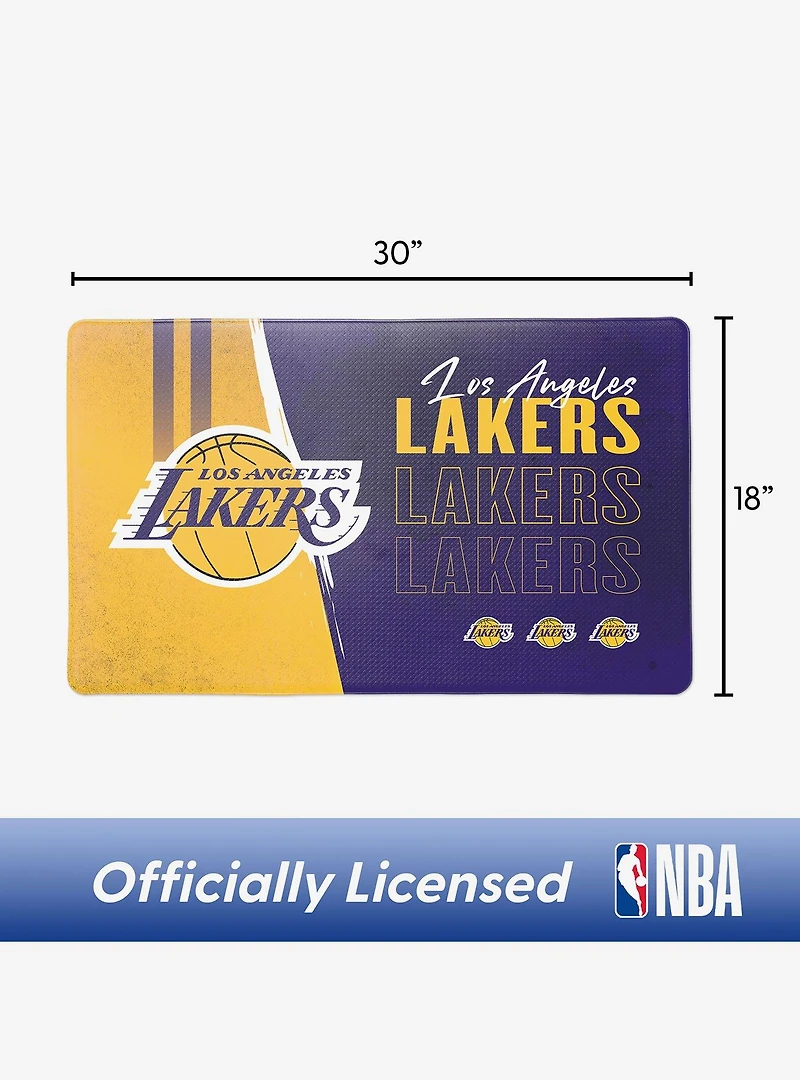 NBA Los Angeles Lakers Painterly Floor Mat