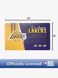 NBA Los Angeles Lakers Painterly Floor Mat